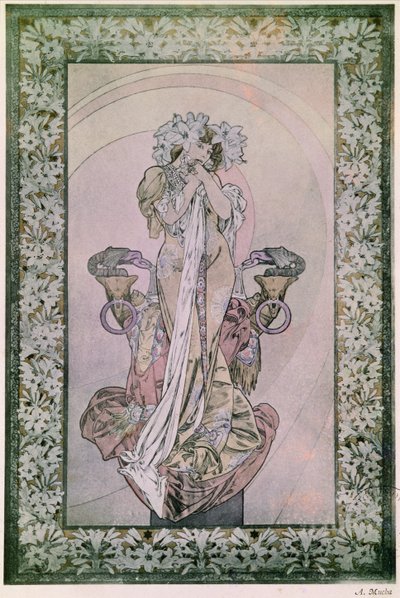 Decorative Panel for Edmond Rostand